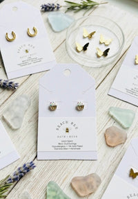 Handmade Micro Stud Earrings