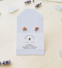 Handmade Micro Stud Earrings