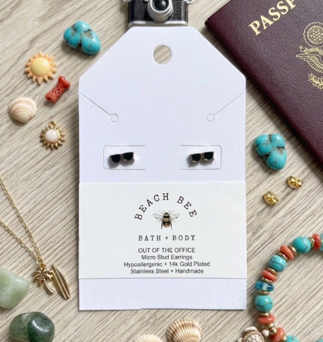 Handmade Micro Stud Earrings