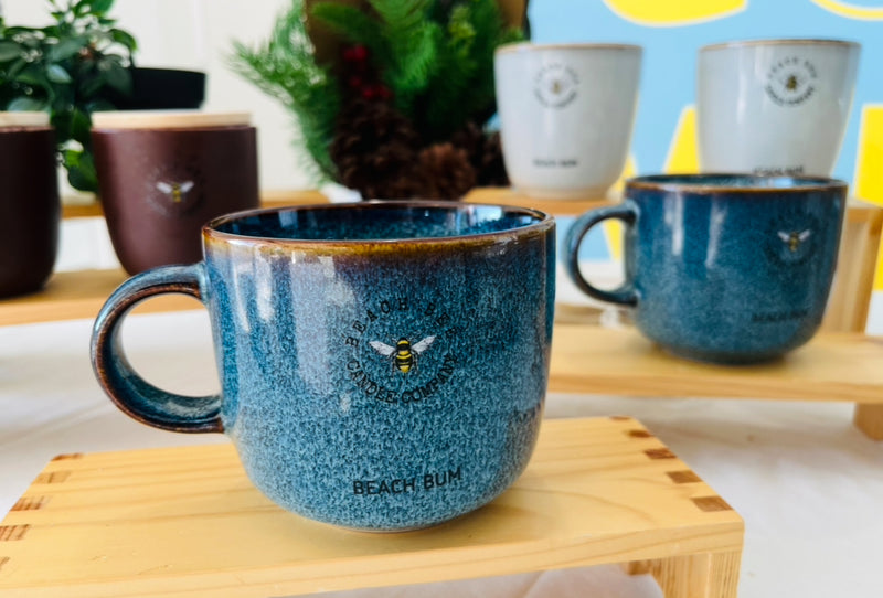 Stoneware Candle Mug