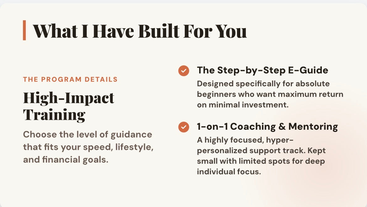 From Side Hustle to Six Figures
