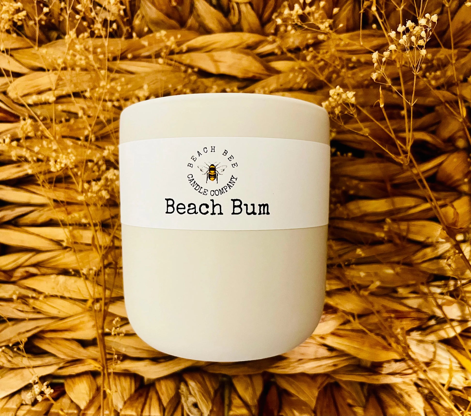 Spring/Summer Beeswax Blended Candle Beach Bee Candle Company